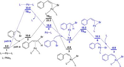 Key Mechanistic Features in Palladium-Catalyzed Methylcyclopropanation of Norbornenes With Vinyl Bromides: Insights From DFT Calculations